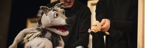 Wolf trifft Nager – Theater Gustavs Schwestern ©  Leni O.