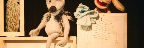 Wolf trifft Nager – Theater Gustavs Schwestern ©  Leni O.