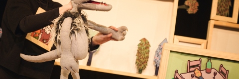 Wolf trifft Nager – Theater Gustavs Schwestern ©  Leni O.